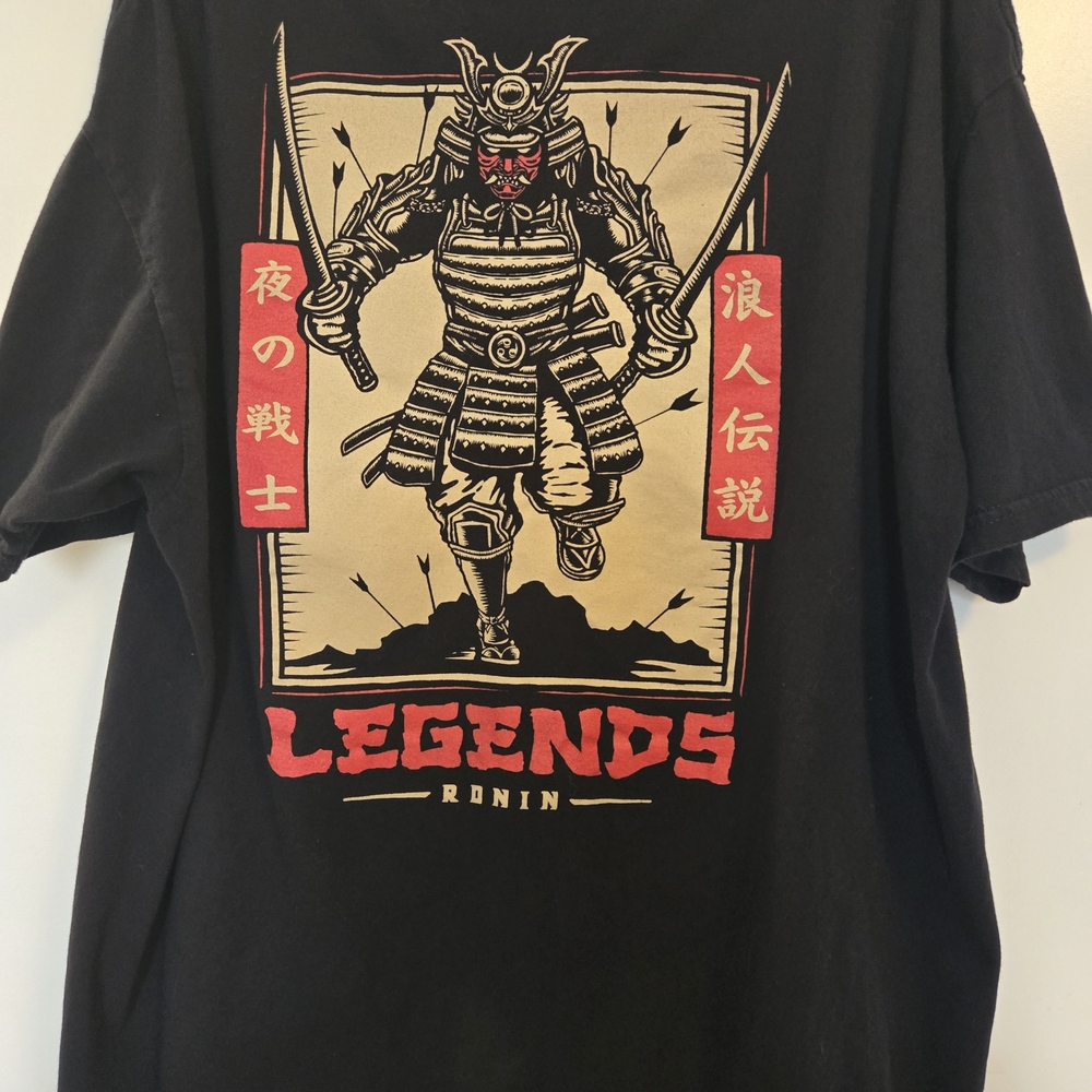 Ronin Black Samurai Tee